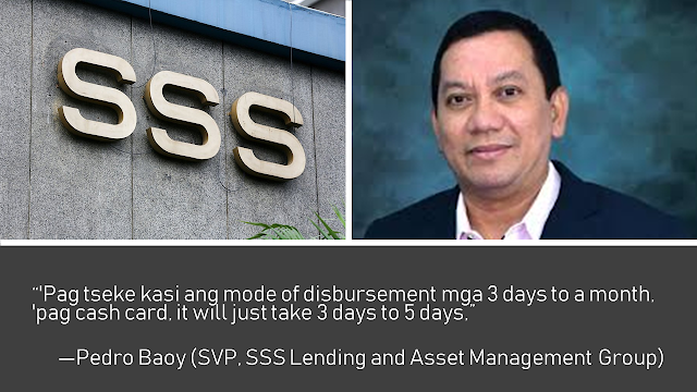 Are you a member of the Social Security System (SSS) and you want to avail a salary loan?  You may need to open a cash card account first. SSS is now urging members who want to avail the salary loan for certain branches.     Ads    The SSS is requiring its members to open a cash card account in a certain bank if they want to avail of the salary loan in several SSS offices.  Under the new system, the salary loan availed by the members will be credited and withdrawn from the cash card instead of SSS issuing cheques and have the members encash it from the bank.  Pedro Baoy, senior vice president of SSS Lending and Asset Management Group, explained that through this way, the loan process will be much quicker compared to the old system where the SSS issues cheques to the members.  The SSS spend P122 for every processing of cheques issued for salary loans. In the new system using cash cards, they only spend around P50 in using ATM cards. Through this new system, SSS can also save up to P11million  every month or over P130 million every year.    There are 20 SSS branches which require the members to open their cash card accounts to avail the salary loan including the big branches in Diliman, Makati, Cebu, Iloilo, and Davao. Other branches will eventually follow the same requirements.  The new system has earned various reactions from members. Others are in favor saying that it would be easier while others especially those who are not aware of the new system.   Ads          Sponsored Links    As of the moment, the members are advised to open their cash card accounts only at the UnionBank because its system is compatible with the computer system used by the SSS. this ensures that the bank can provide the service that the SSS needs.  Baoy also said that they will also talk to other banks where their members have bank accounts to have their loans deposited in their existing accounts.   In 2008, there was over P30 billion worth of salary loans being granted to 1.8 million members, about 9.22 percent or 166,000 of them claimed their loans using cash cards. Now, in the new system, the majority of the members are expected to claim their loans through their ATM cards