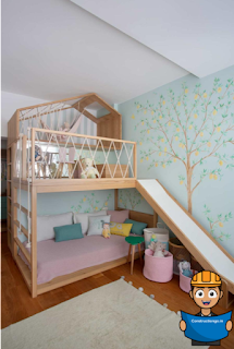 hut kids room design