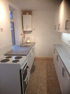 Terraced house kitchen  