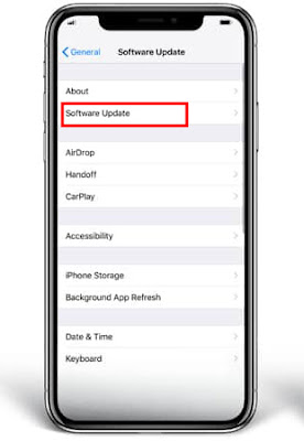 Update to iOS 13 antenna