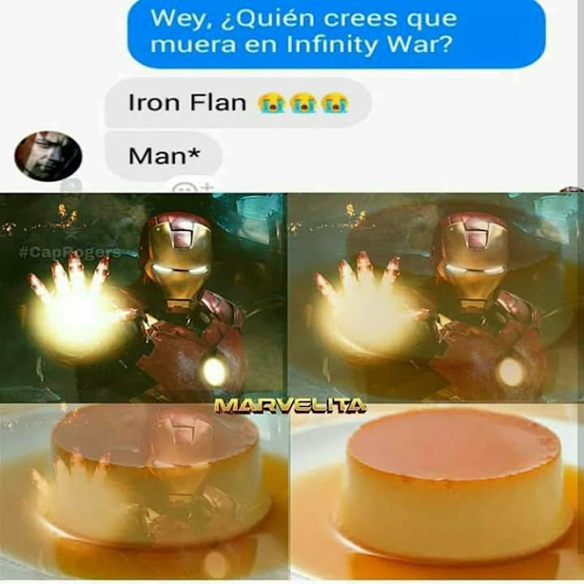 Morirá Iron flan