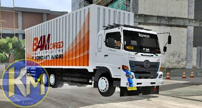 mod hino 500 box tronton