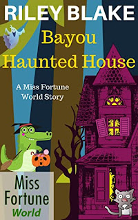 Bayou Haunted House - a fun Halloween installment set in the hilarious Miss Fortune world (with permissions) by Riley Blake