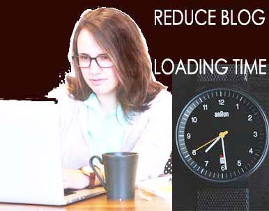 reduce blog loading time