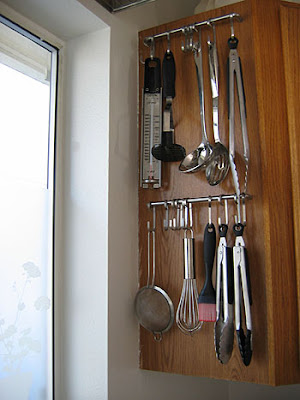 kitchen utensils storage