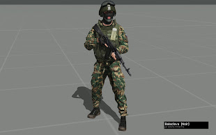 arma3にロシア軍の迷彩を追加するRussian Camoアドオン