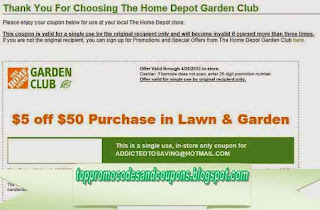 Free Printable Home Depot Coupons