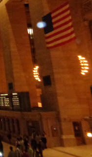 moving orb in Grand Central Station