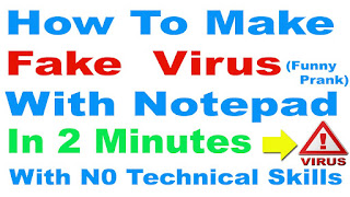 How To Make A Virus In Notepad