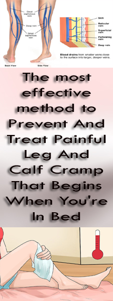 The most effective method to Prevent And Treat Painful Leg And Calf Cramp That Begins When You're In Bed #healthandfitness