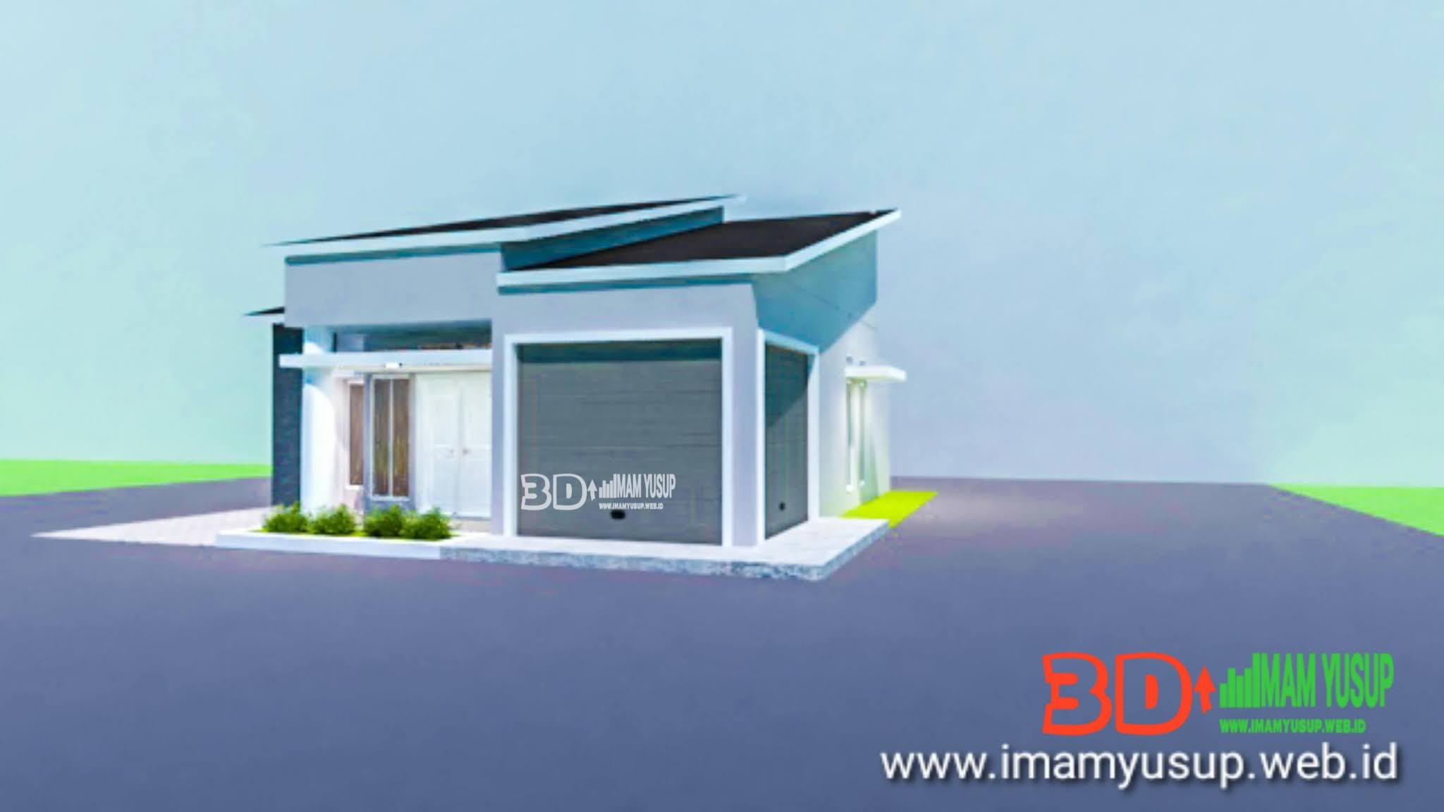 desain rumah warung