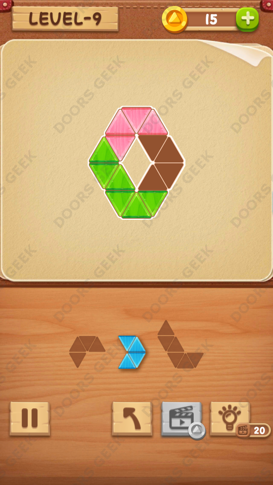 Block Puzzle Jigsaw Rookie Level 9 , Cheats, Walkthrough for Android, iPhone, iPad and iPod