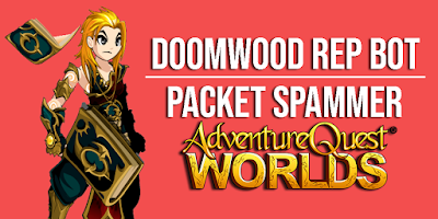 Doomwood Rep Bot AQW Packet Spammer