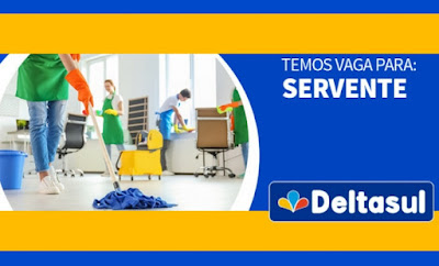 Deltasul seleciona Servente de Limpeza em Capão da Canoa
