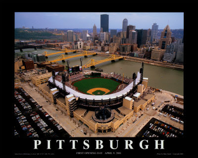 Our hotel and the wedding events all occured next to PNC Park 