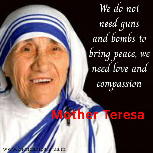 Mother Teresa Quotes on Peace