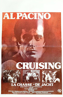 CRUISING LA CHASSE / CRUISING DE JACHT. Bélgica. Cartel: 36 x 55 cms. A LA CAZA. Cruising. 1980. Estados Unidos. Dirección: William Friedkin. Reparto: Al Pacino, Paul Sorvino, Karen Allen, Richard Cox, Joe Spinell, Don Scardino, Powers Boothe, James Remar, Ed O'Neill, Jay Acovone, Randy Jurgenson, Barton Heyman, Gene Davis, Arnaldo Santana, Larry Atlas, Allan Miller, Sonny Grosso, Michael Aronin, William Russ, Mike Starr, Steve Inwood, Keith Prentice, Leo Burmester, James Sutorius, Richard Jamieson, Jimmie Ray Weeks, James Hayden, Robert Osth, Henry Judd Baker, Burr DeBenning, Ray Vitte, Bob Duggan, Dan Sturkie, Linda Gary.