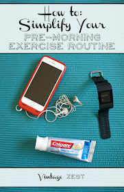 How to Simplify Your Pre-Morning Workout Routine on Diane's Vintage Zest! #ad #DailyRepairDifference