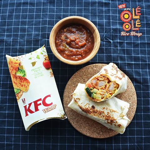 KFC Malaysia Ole Ole Rice Wrap