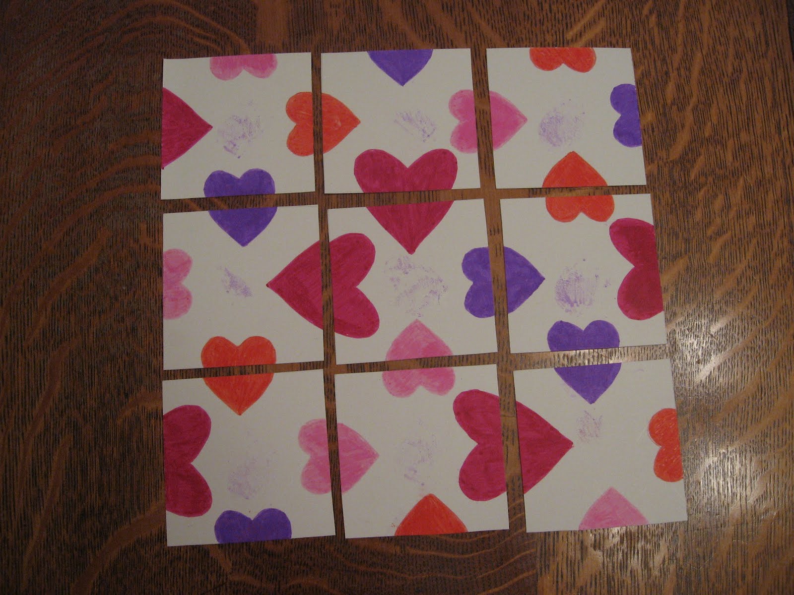 Almost Unschoolers Valentine s i3x3 Squarei Puzzle