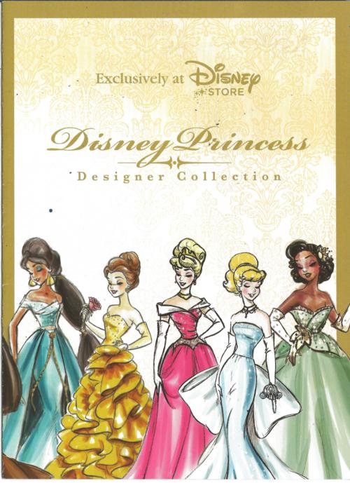  at the Disney Princess Designer collectionthe classic Princess' dresses 