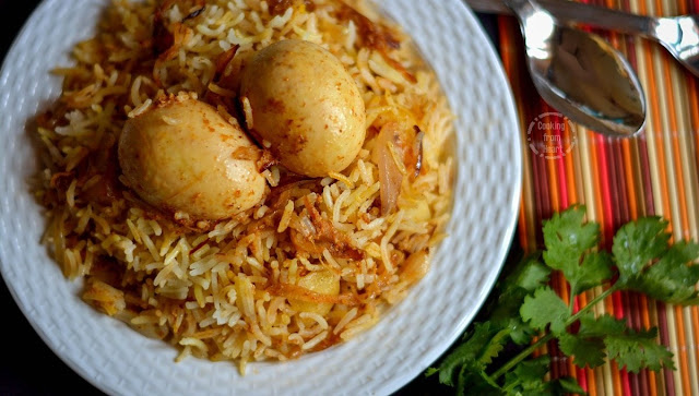 egg dum biryani recipe step by step