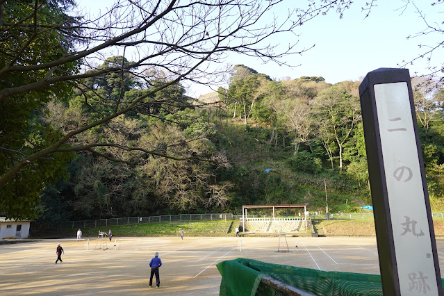 鳥取県米子市久米町 米子城 二の丸表御門跡