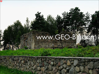 Halszany. Crypt-chapel of the 19th century (ruins)