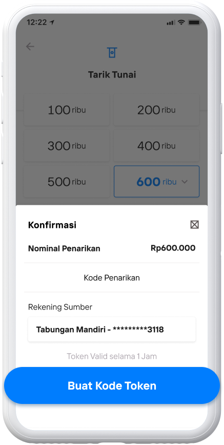 Cara Tarik Uang Tunai di ATM Mandiri Tanpa Kartu