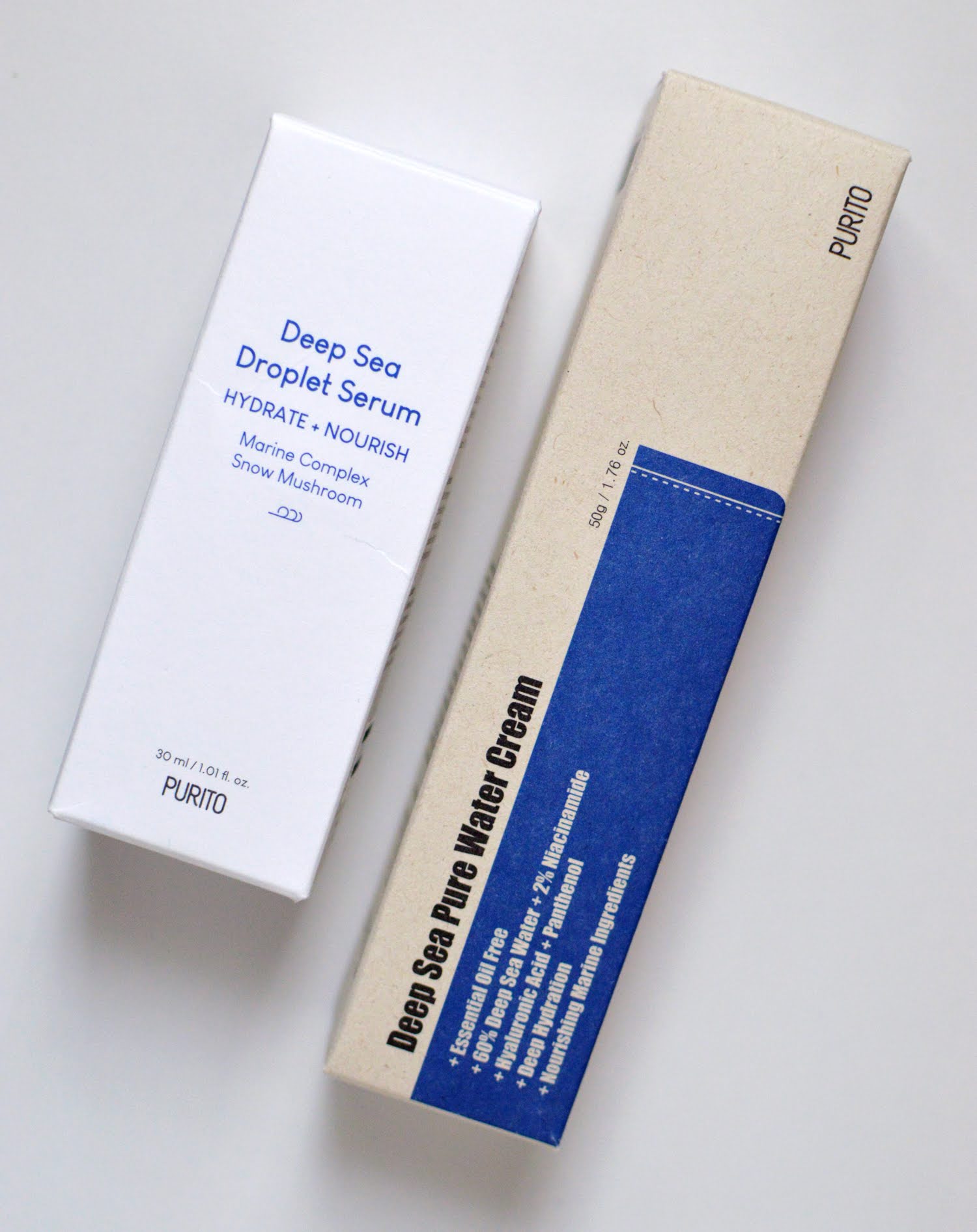 PURITO Deep Sea Droplet Serum + Water Cream