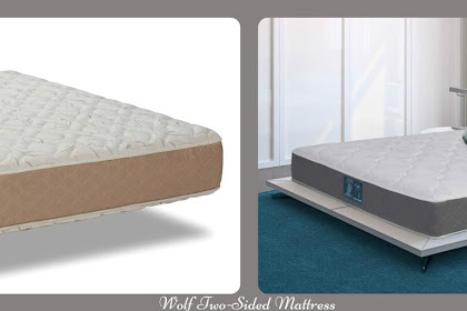 A Novel Manlike Individual Monarch 2 Sided Wolf Mattress & Latex Topper For A Really Large Man.