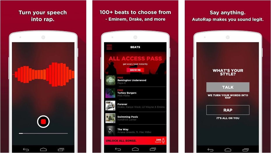 autorap music app