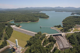 Blue Ridge Dam photo by Ron Mayhew