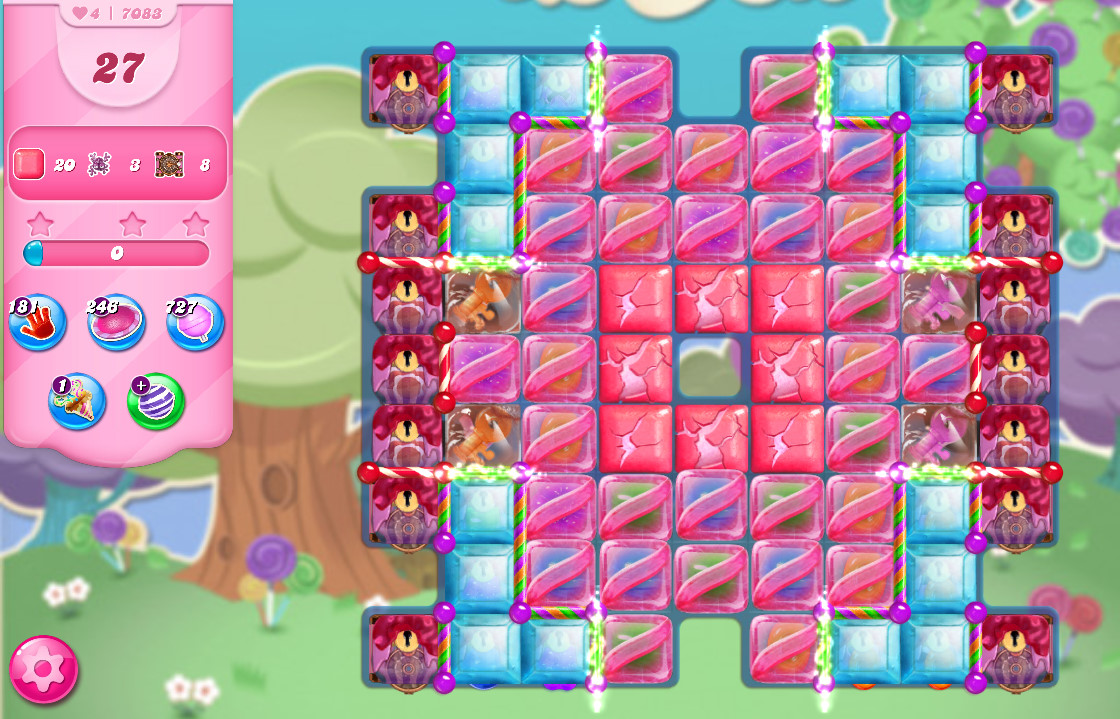 Candy Crush Saga level 7083