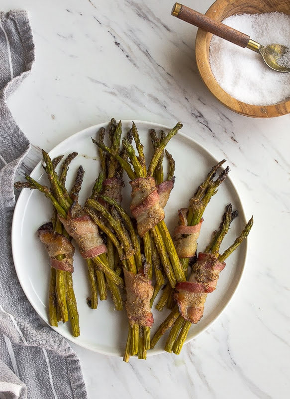 Bacon-Wrapped Asparagus | Photo Courtesy of Dessert for Two