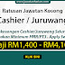 [Terkini] Ratusan Jawatan Kosong Cashier Seluruh Negara!