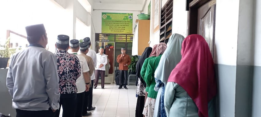 Apel Pagi Sarana Motivasi dan Silaturahim Guru SMP Swasta An-Nizam 