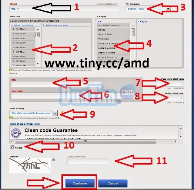 Cara melihat visitor di blog kita dengan histats 2