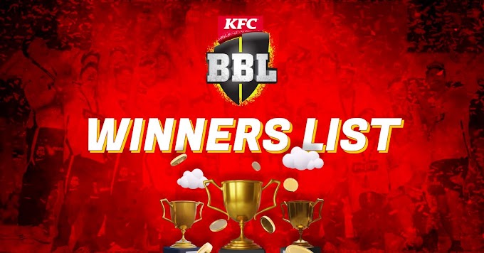 BBL Winners List - Updated Big Bash League Winners List