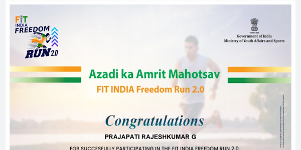 Matter of organizing "FIT INDIA FREEDOM RUN 2.0" under Azadi Ka Amrut Mahotsav. 