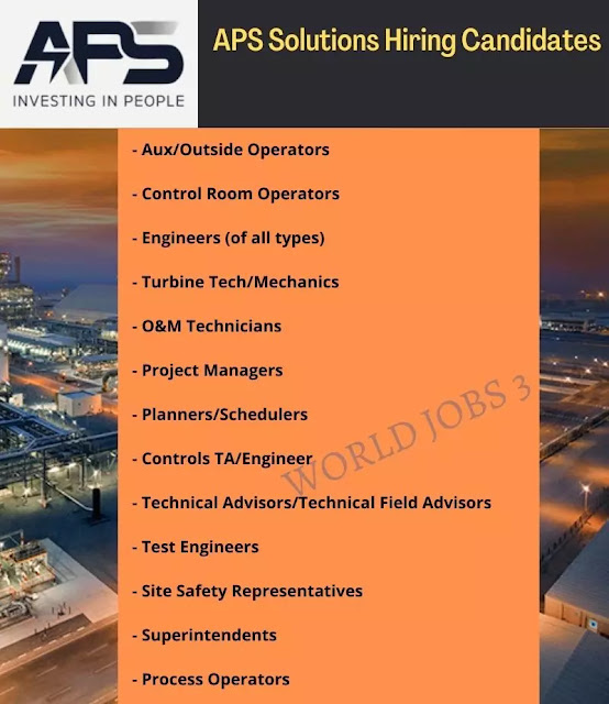 APS Solutions Hiring Candidates