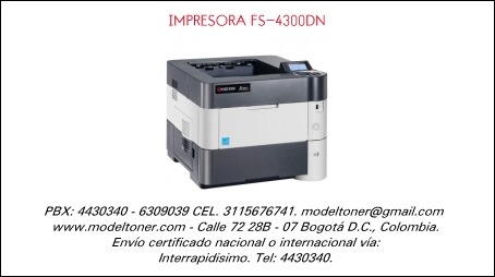 IMPRESORA FS-4300DN