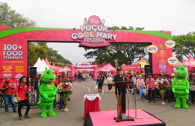 Sutiaji membuka Pucuk Coolinary Festival - Kuliner Terbaik Pucuk Coolinary Festival Malang 2018