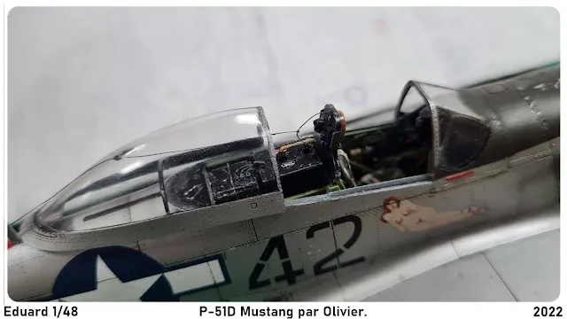 Antenne du P-51D Mustang.