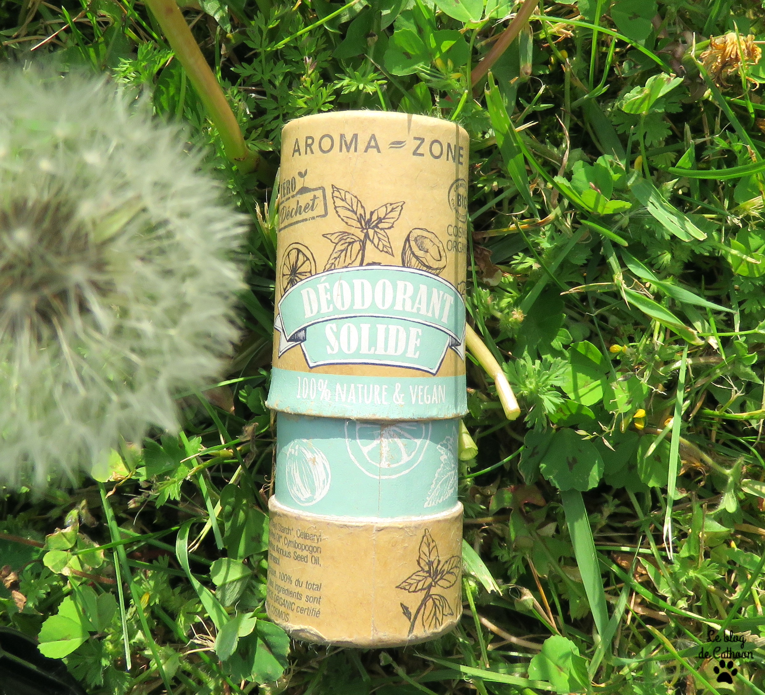 Déodorant Solide au Palmarosa Bio - Aroma Zone