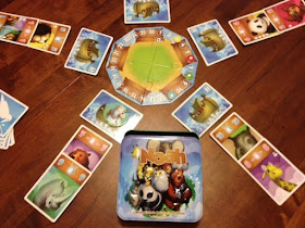 Noah card game in play