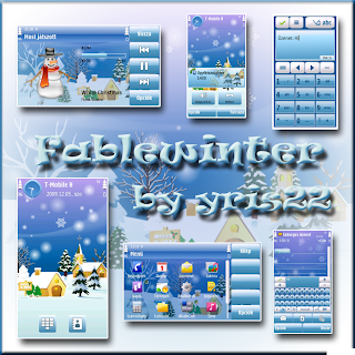 Fable winter by yris22 Nokia N97 5800 themes