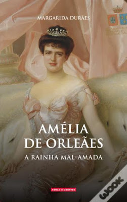 #Livros - Amélia de Orleães, de Margarida Durães