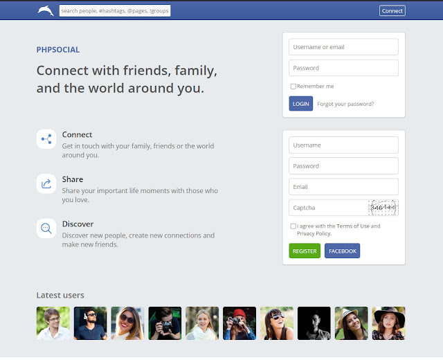 phpSocial latest version 7.0.0 - Social Network Platform