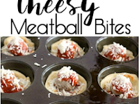 Cheesy Meatball Bites 